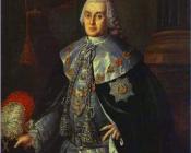阿雷克西安特罗波夫 - Portrait of General in Chief, Count William W.Fermor